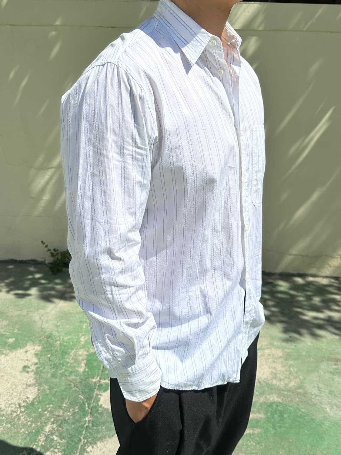 잔프랑코 페레 스트라이프 셔츠 상품이미지4