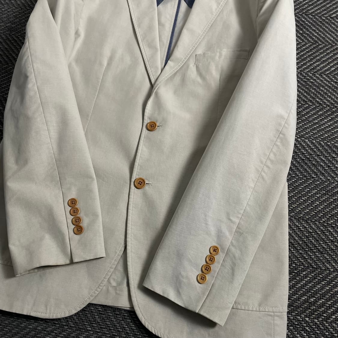 빈폴 아메카지 투 버튼 베이지 코튼 블레이저y 3912 상품이미지5