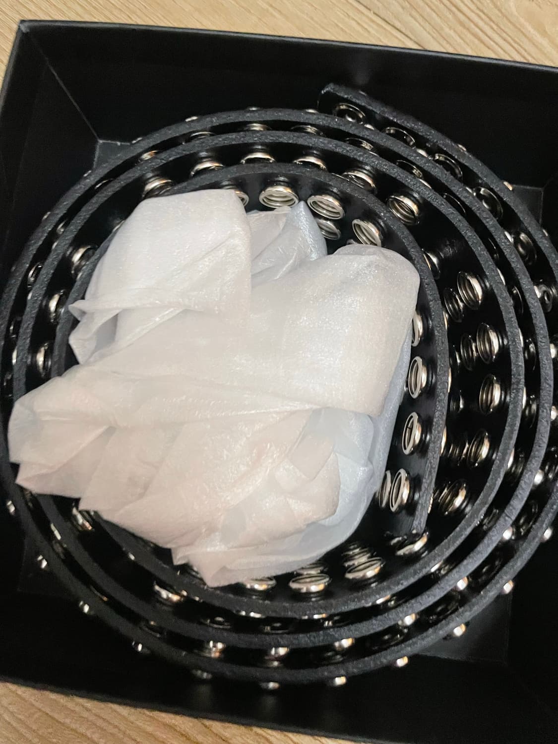 racer worldwide black button belt 상품이미지5