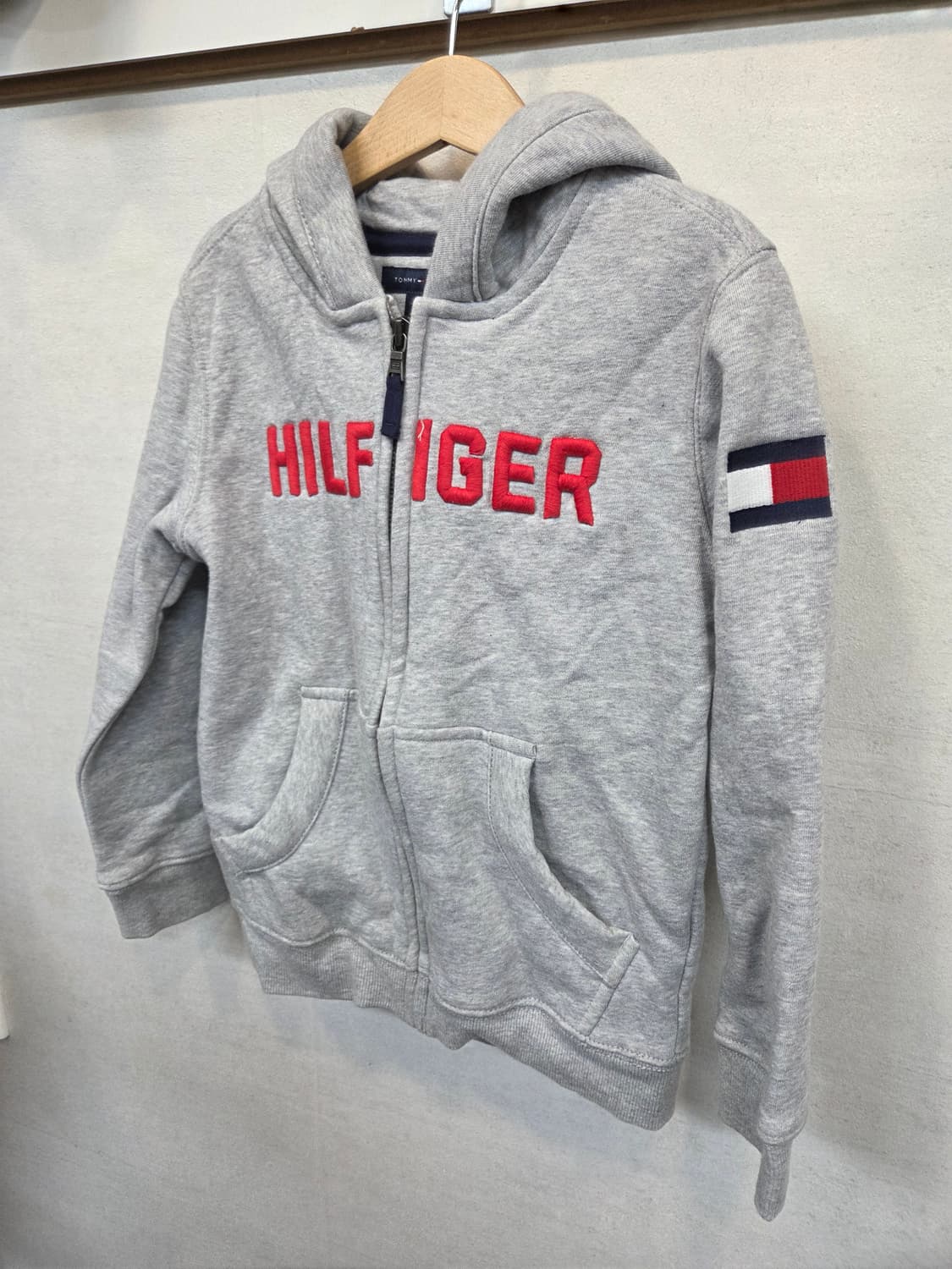 타미힐피거 키즈 기모 후드집업  6 7 상품이미지6