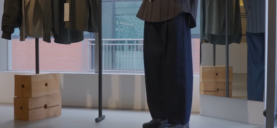 벨리에 커비 데님 팬츠 로우 인디고 23ss 상품이미지3