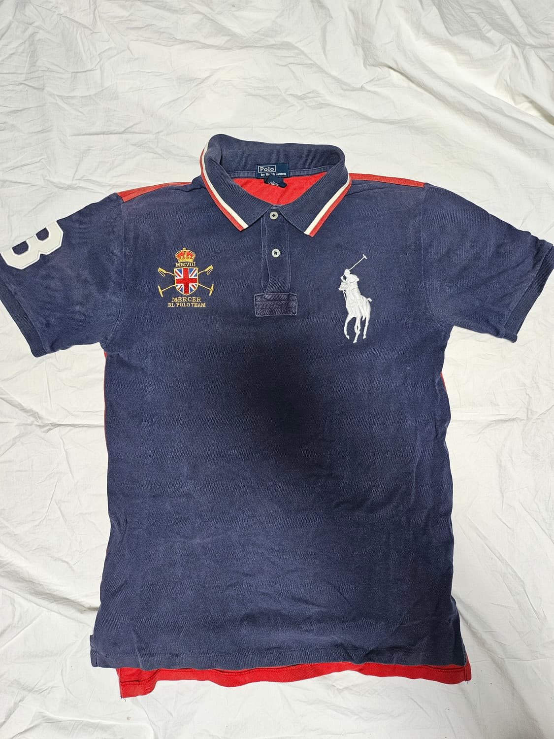 폴로랄프로렌 빅포니 치프키프 카라티 카라티셔츠 M 상품이미지1