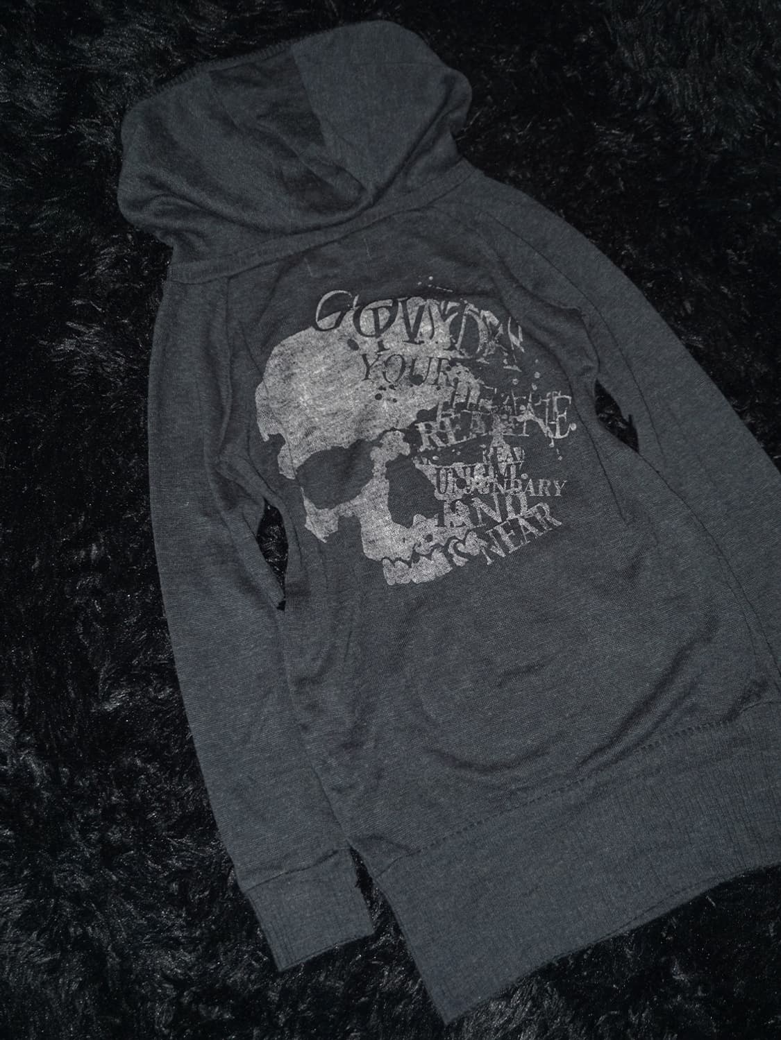 (heaven and earth) 00's punk knit hood  상품이미지2