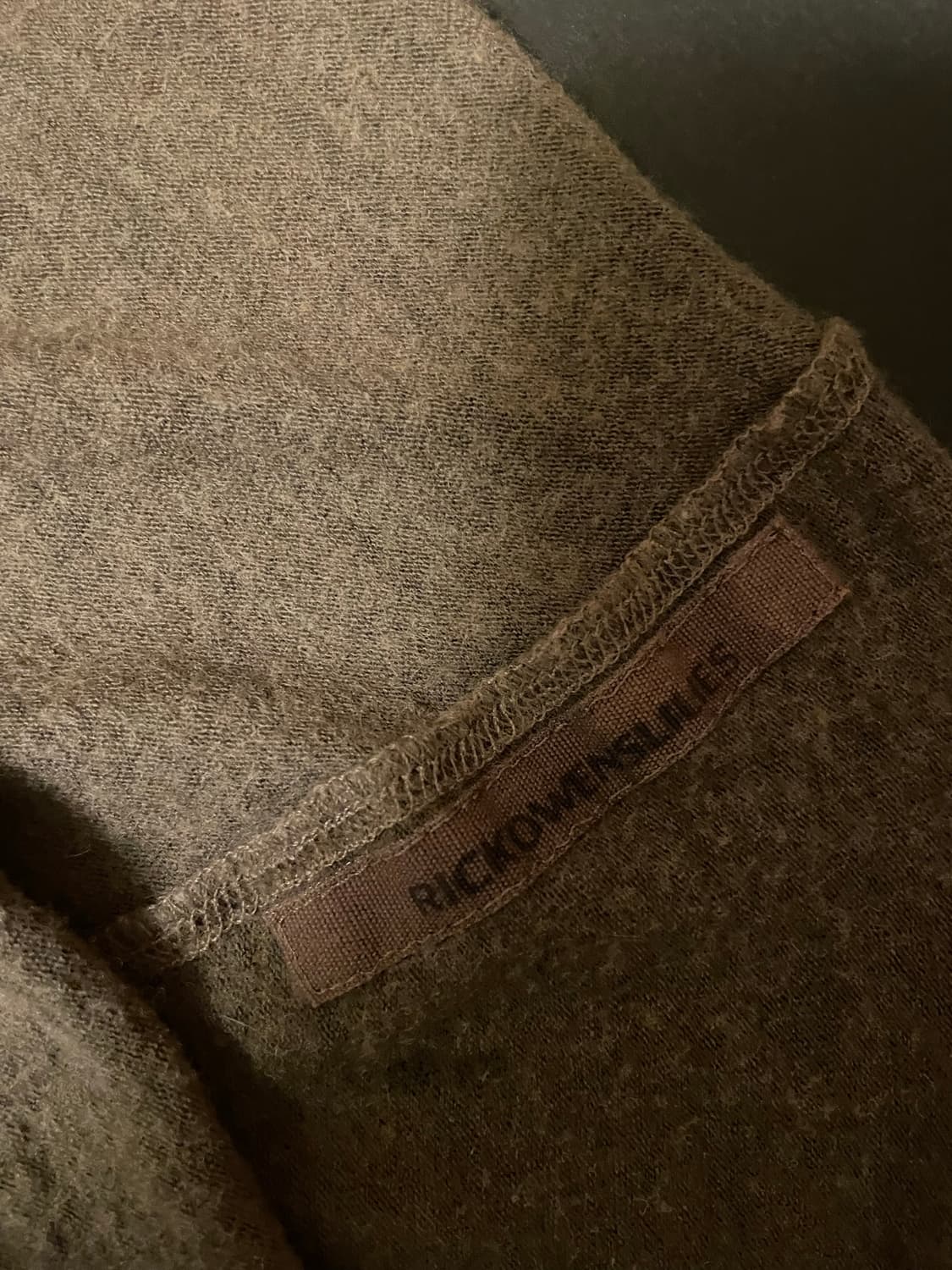 Rick Owens Lilies twisted drape long sle 상품이미지5