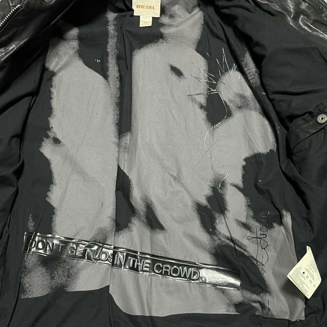 디젤 양가죽 바이커 자켓 상품이미지10