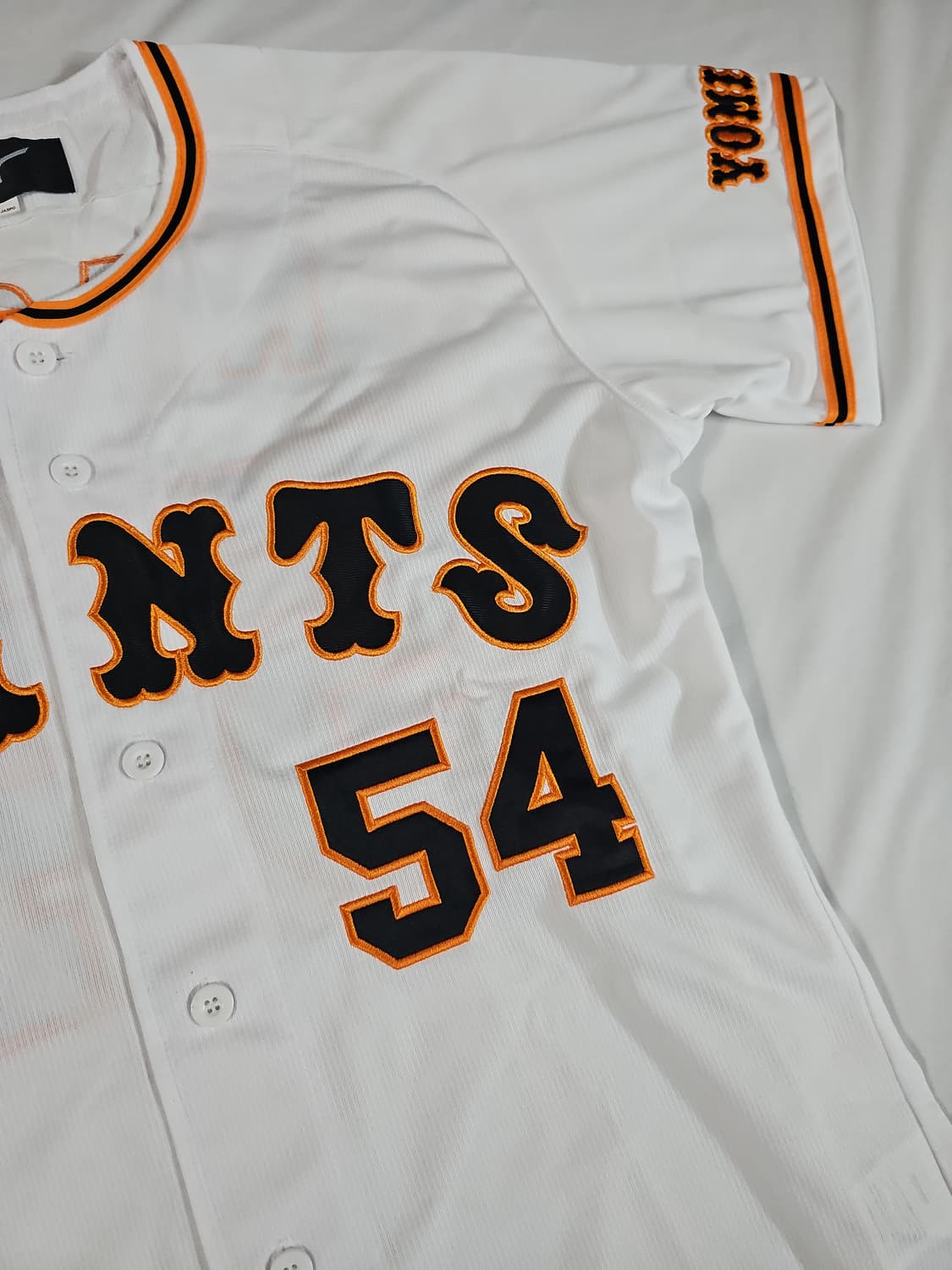 [L] 미즈노 요미우리 자이언츠 54번 일본 야구 유니폼 상품이미지4