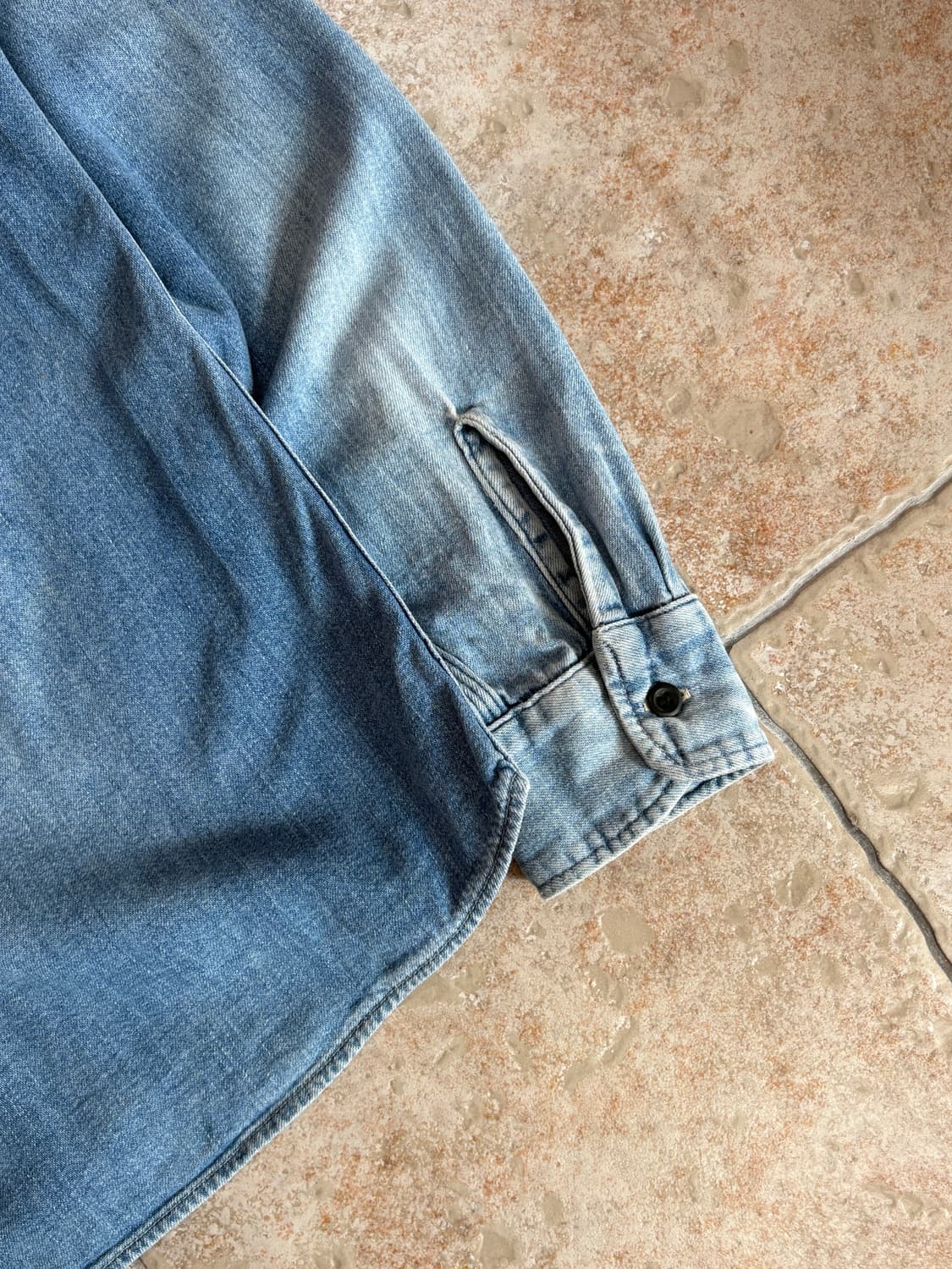 [2] Blue blue Japan denim shirt 상품이미지5