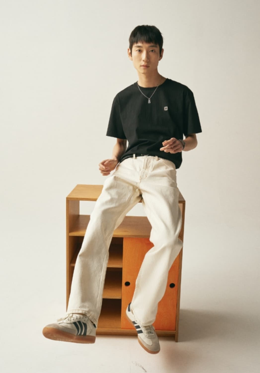 세터 반팔 티셔츠 올 데이 수피마 컴포트 블랙 XL  상품이미지3