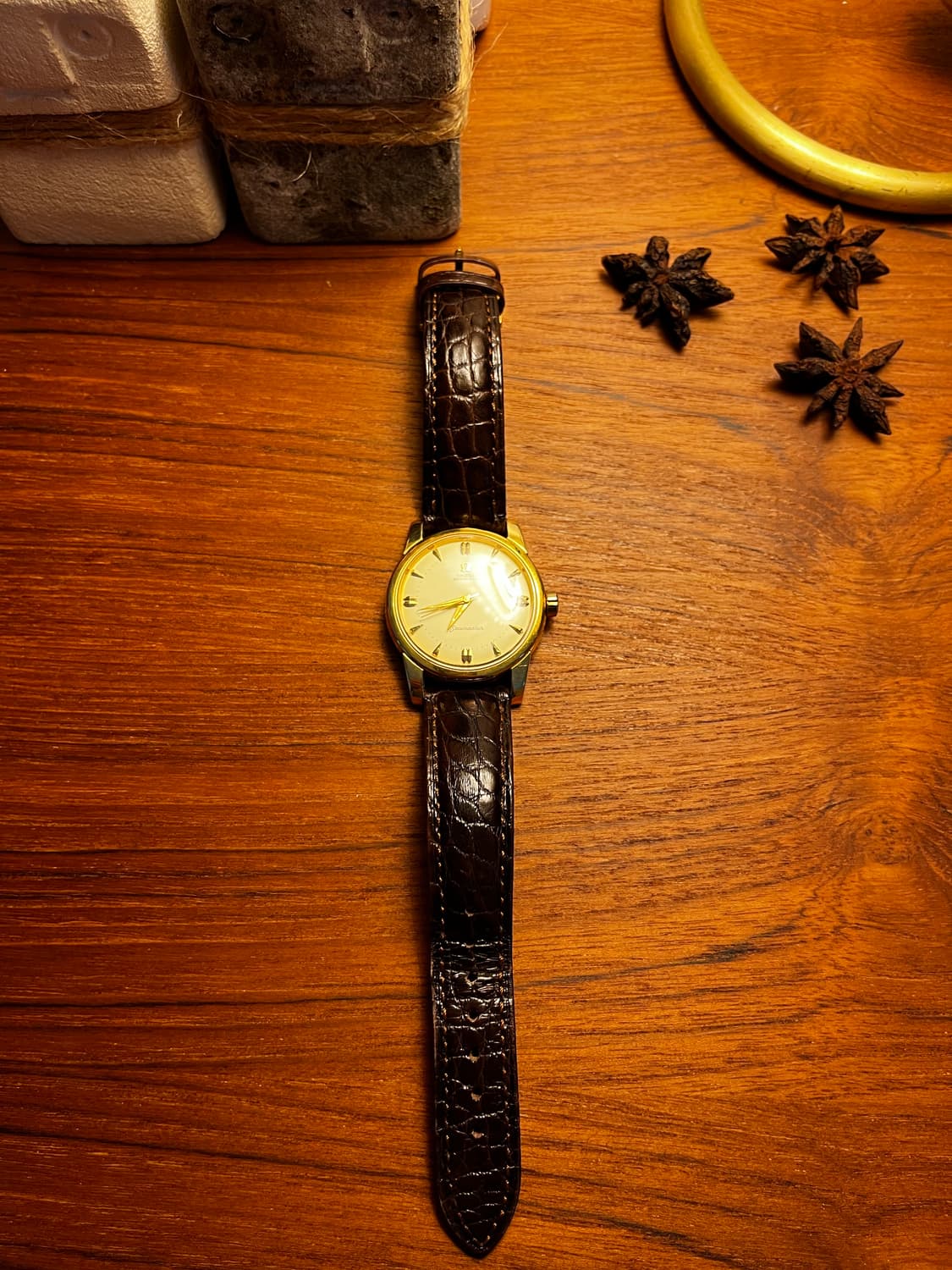 오메가 씨마스터 빈티지 금바리 자동 상품이미지2