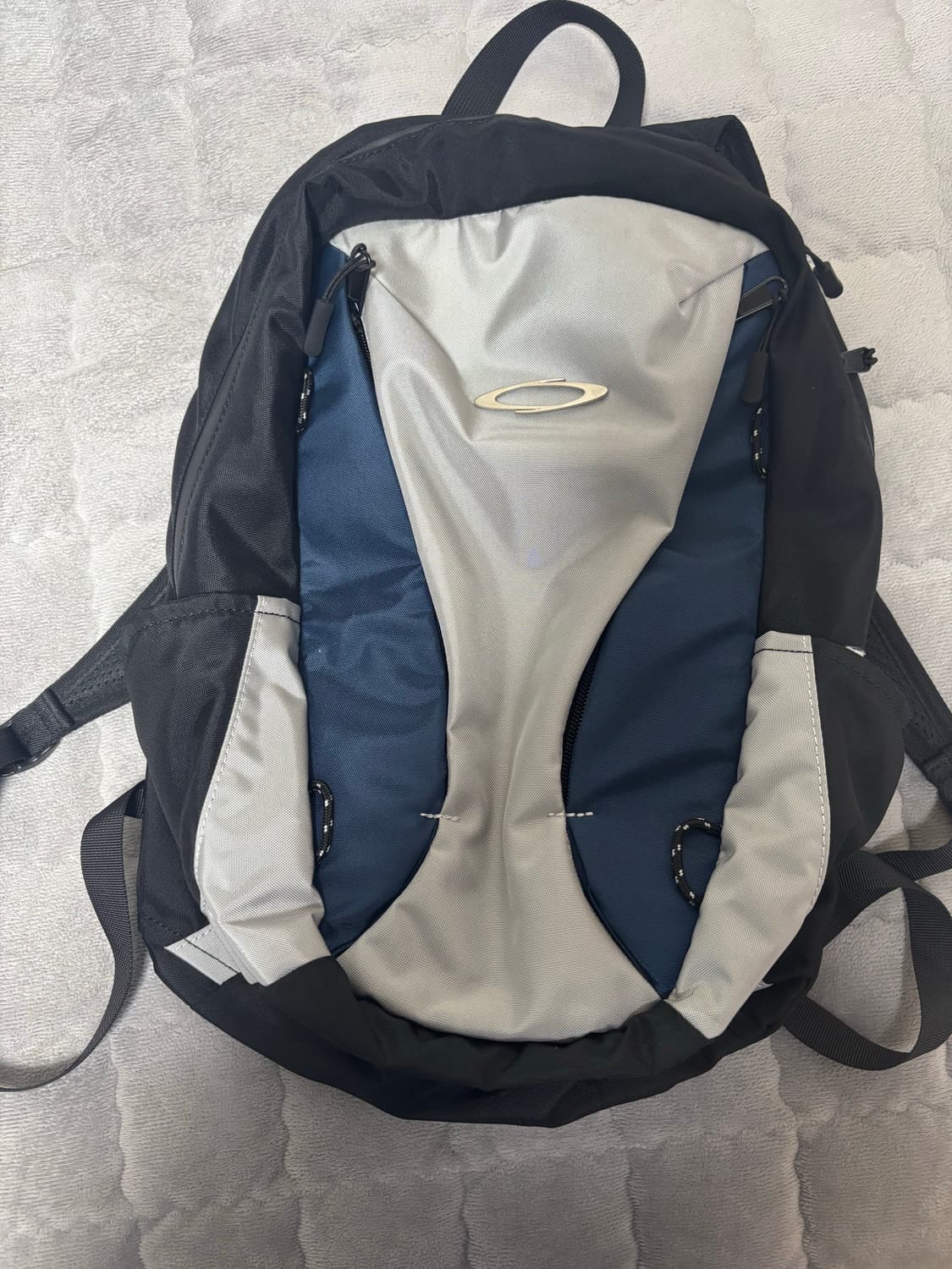 NOI1673 믹스드 이지 백팩 (네이비) 노이아고 상품이미지2