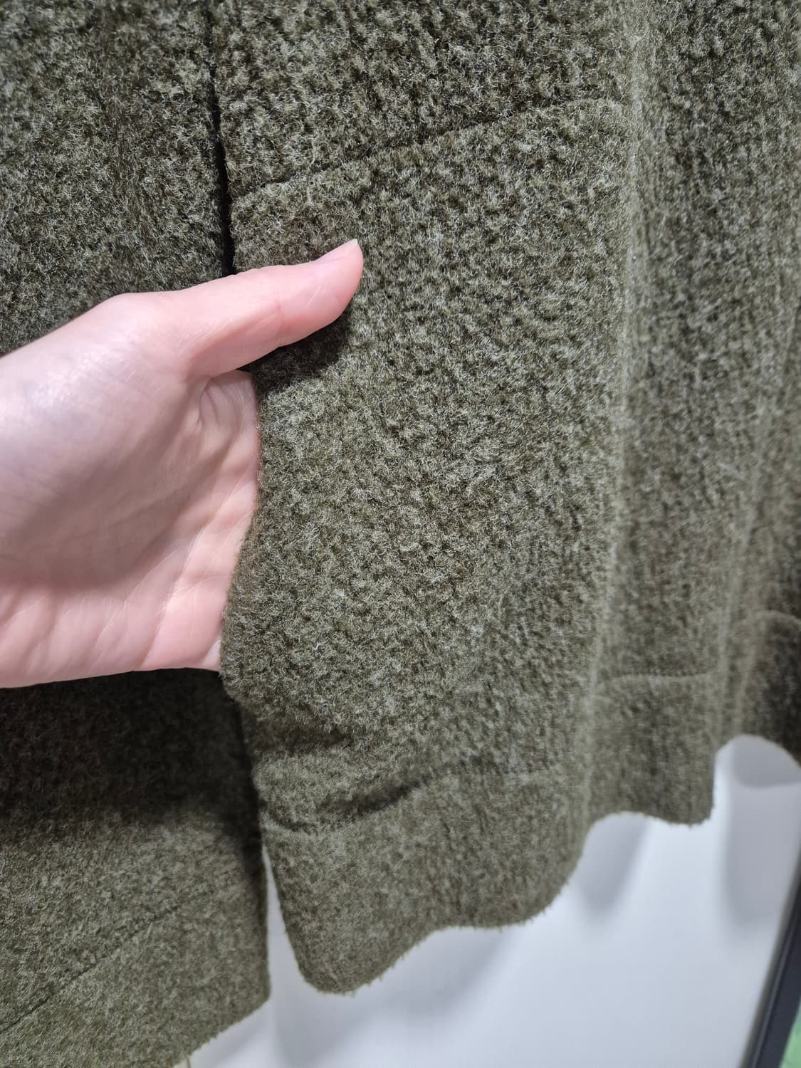 (세일) iCB. 카키색 후드 집업 자켓 상품이미지5