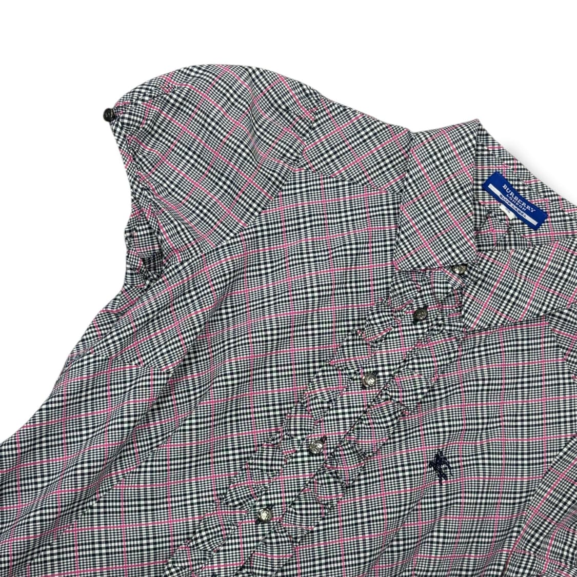 버버리 핑크체크 원피스 상품이미지3