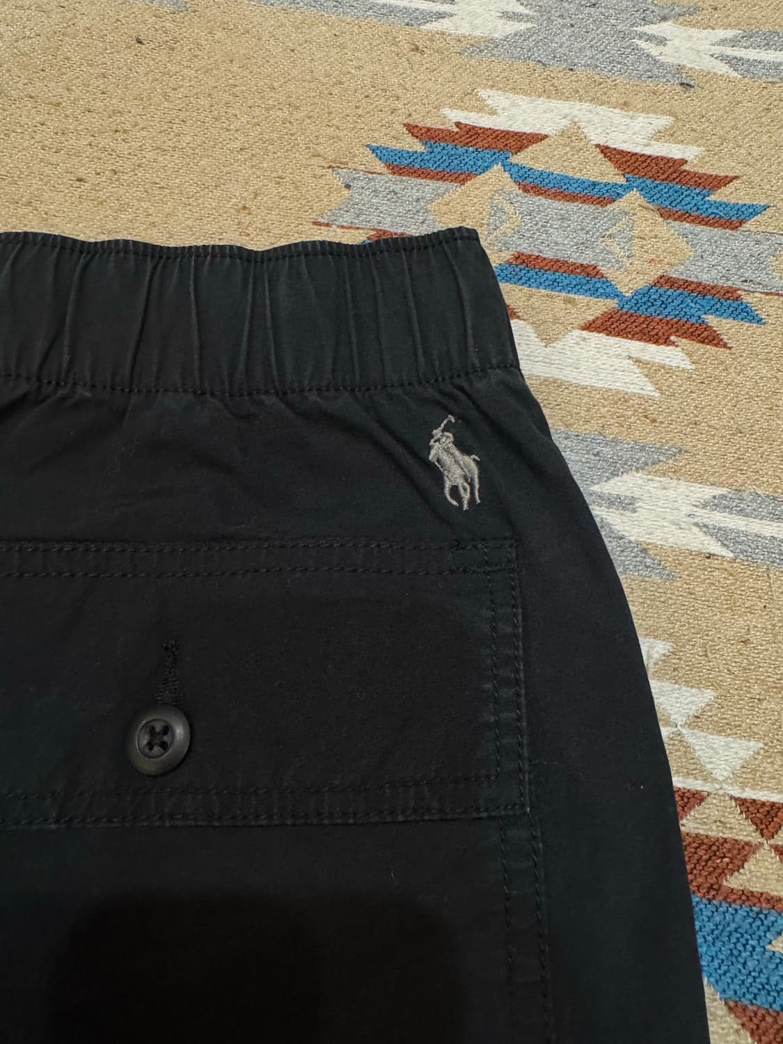 [M] 폴로 랄프로렌 스트링 퍼티그 쇼츠 블랙 상품이미지5