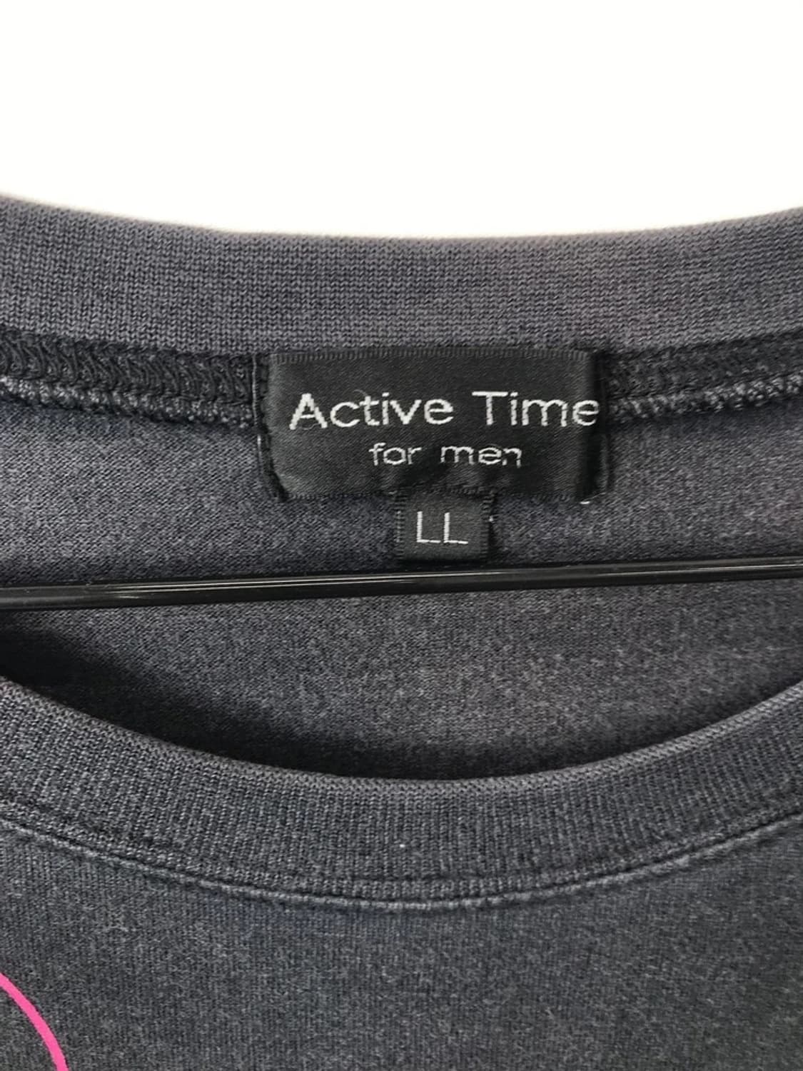 Active Time Script Graphic Long Sleeve 상품이미지6