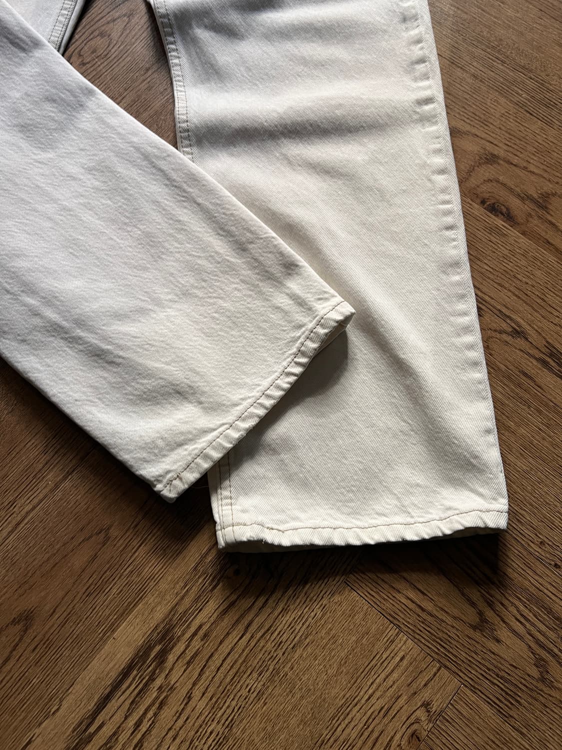 [34]00's 리바이스 505 에크루 데님 팬츠 상품이미지3