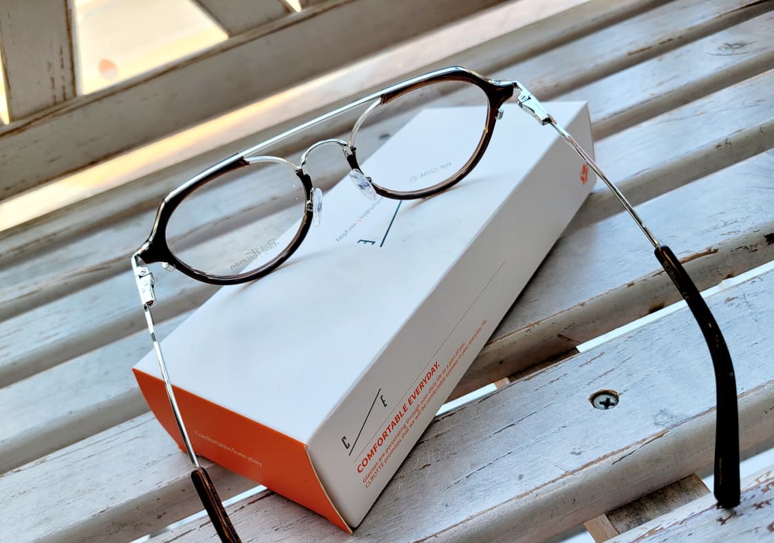 PHF-5259A 폴휴먼 안경(실버브라운콤비) 상품이미지4