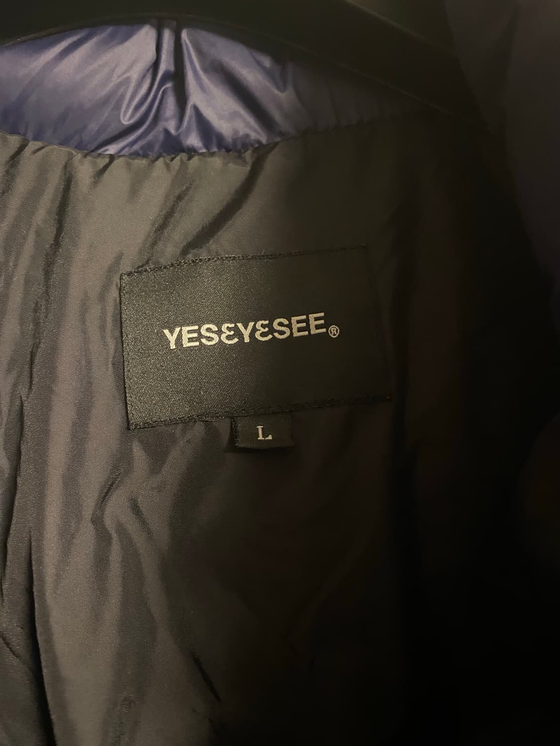 Yeseyesee 네이비 패딩 상품이미지5