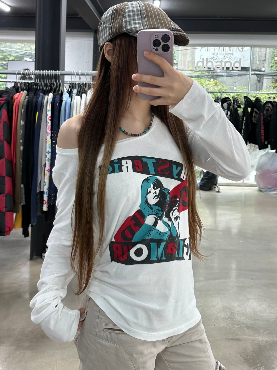 히스테릭글래머 프린팅 롱슬리브 상품이미지1