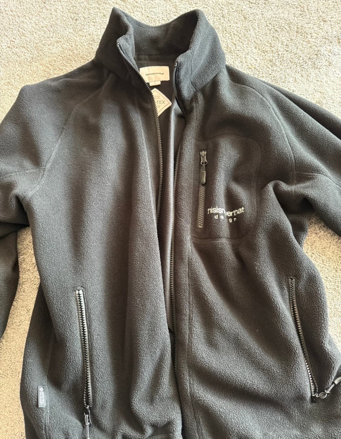 디스이즈네버댓 고어텍스 플리스집업 L 상품이미지1