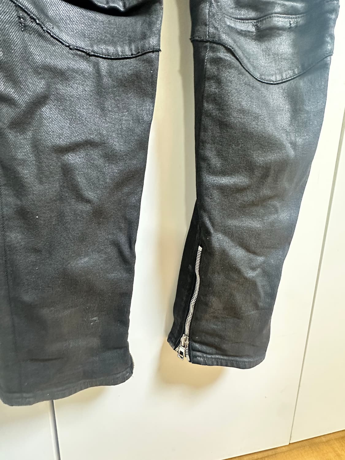 Balmain X H&M 가죽 팬츠 상품이미지6