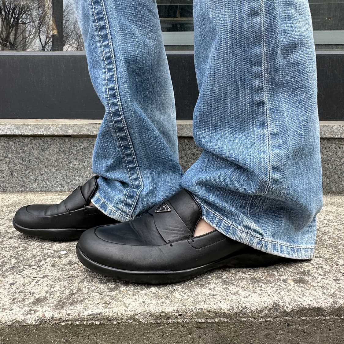 00s 프라다 스포츠 가죽 로퍼 상품이미지6