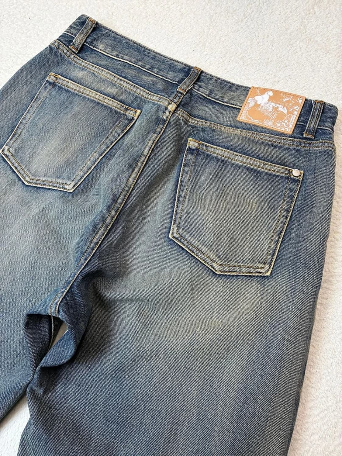 모드나인 Mod9 페이딩 스트레이트 데님 팬츠 PN6191 상품이미지6