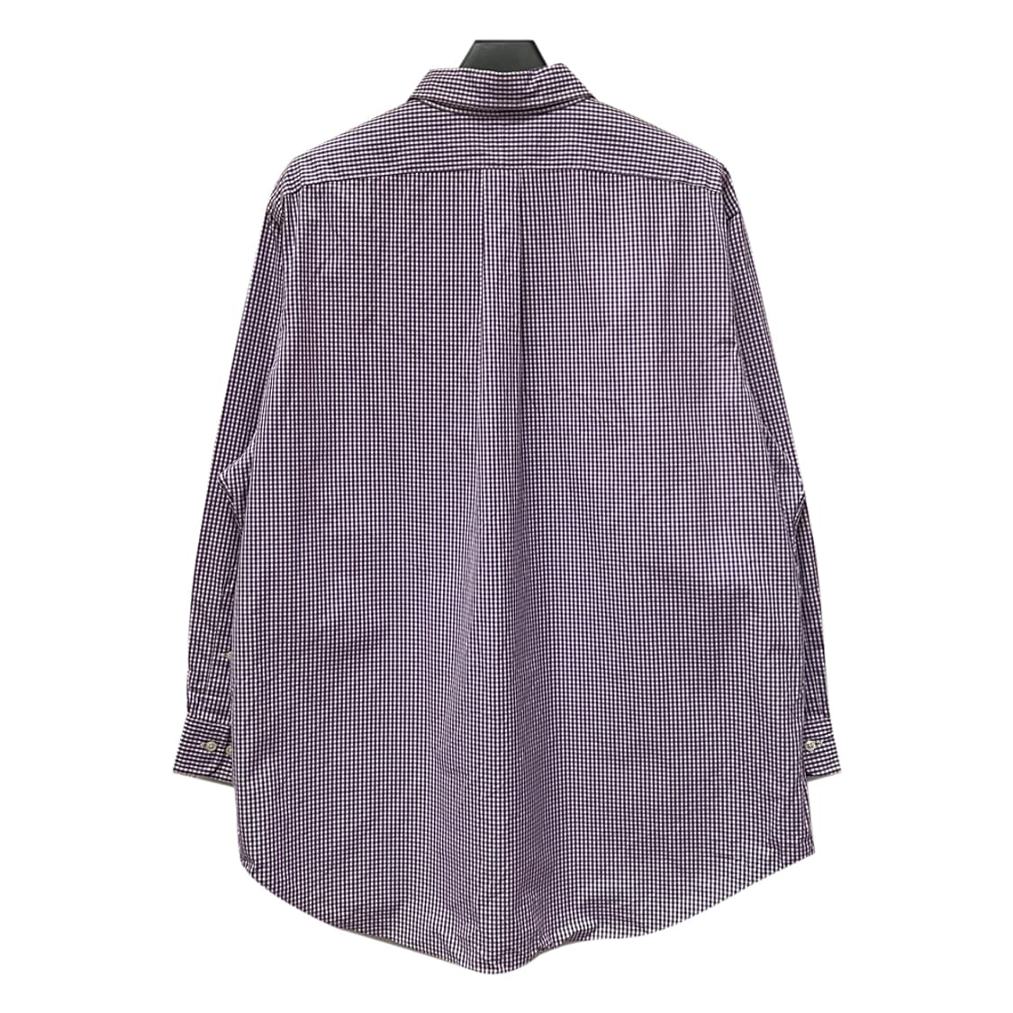 폴로 랄프로렌 클래식핏 퍼플 깅엄 체크 셔츠 남방 XL급 상품이미지2