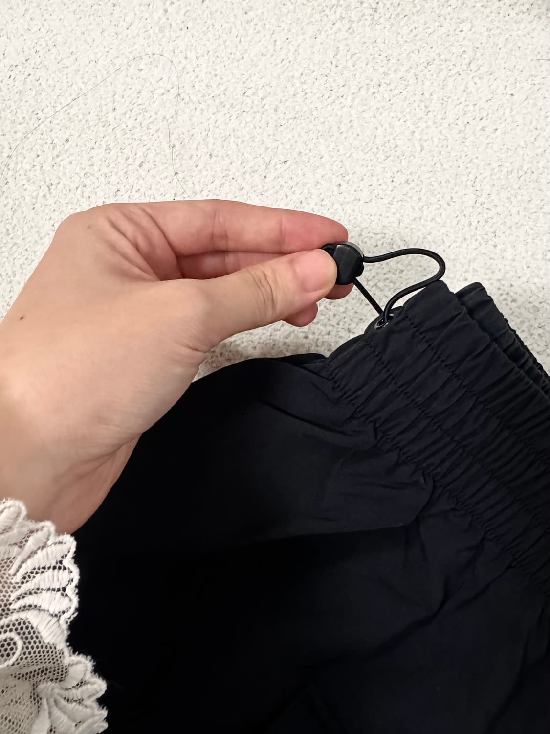 아디다스 여성 카고 반바지 M 블랙 상품이미지3