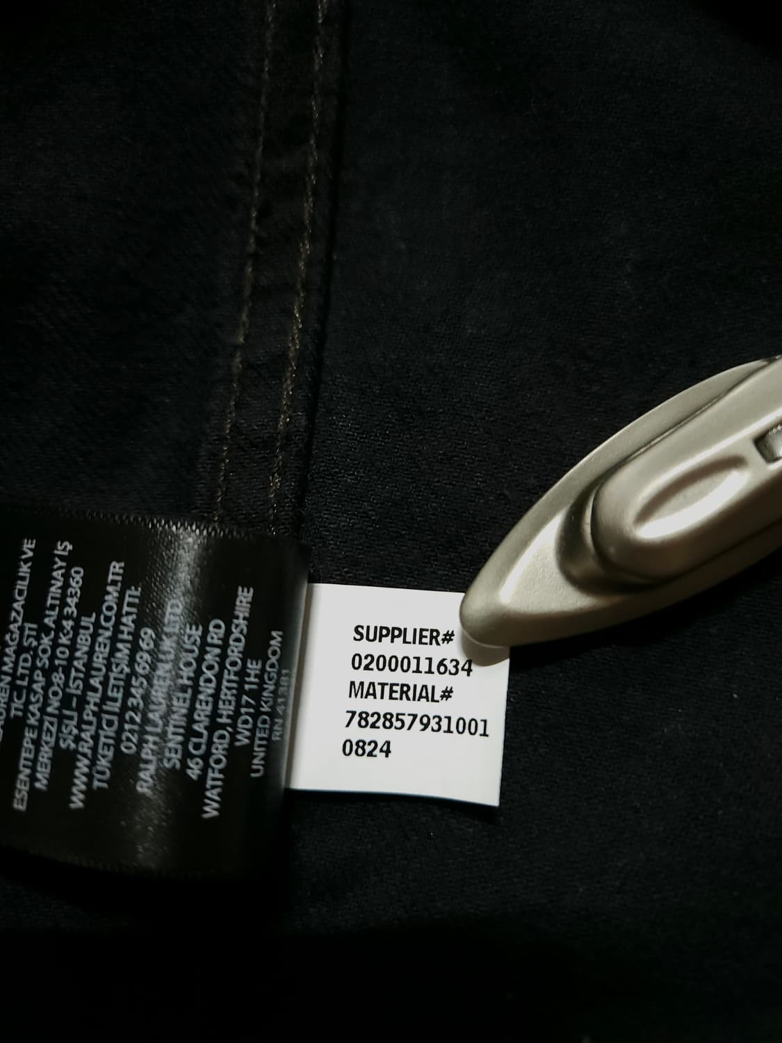 RRL lot271 블랙 데님 자켓 상품이미지9