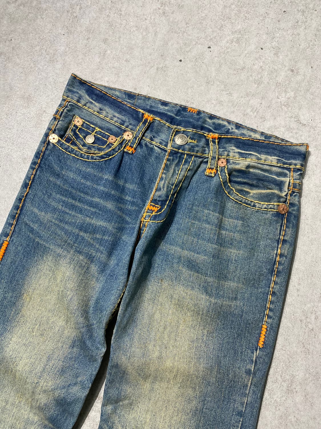 [34] True Religion 트루릴리전 슈퍼T 부츠컷 데님팬츠 상품이미지5