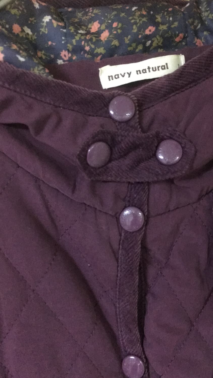 Plum quilting jacket 상품이미지2