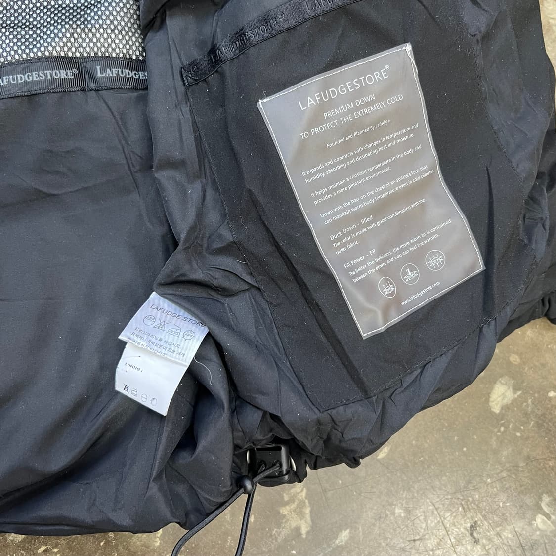 L) 라퍼지스토어 다운 패딩점퍼 푸퍼자켓 상품이미지6