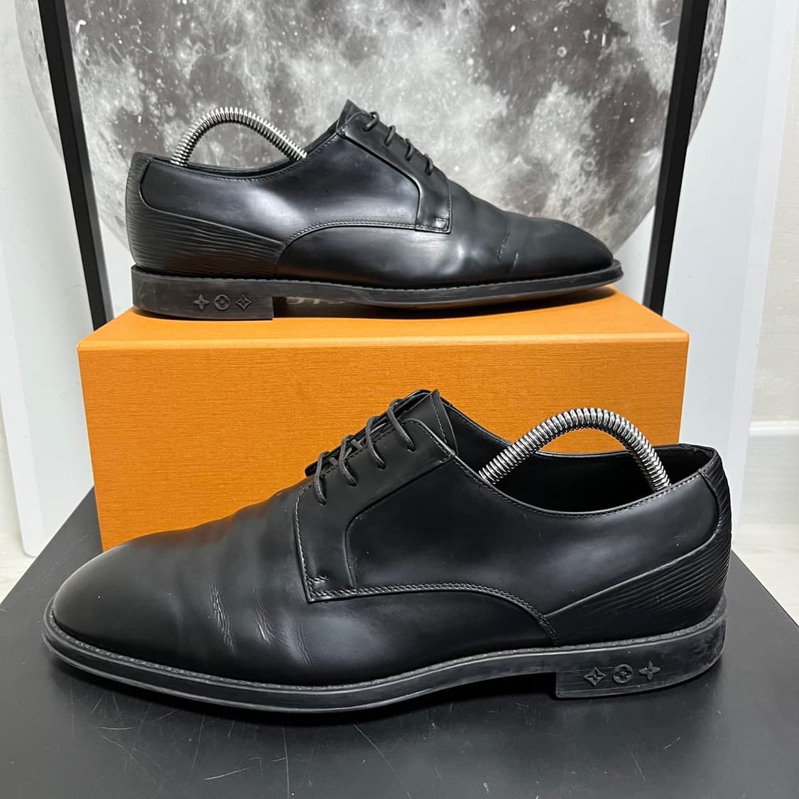 정품 7.5) 루이비통 에피 켄싱턴 모노그램 더비 구두 270~275 상품이미지2