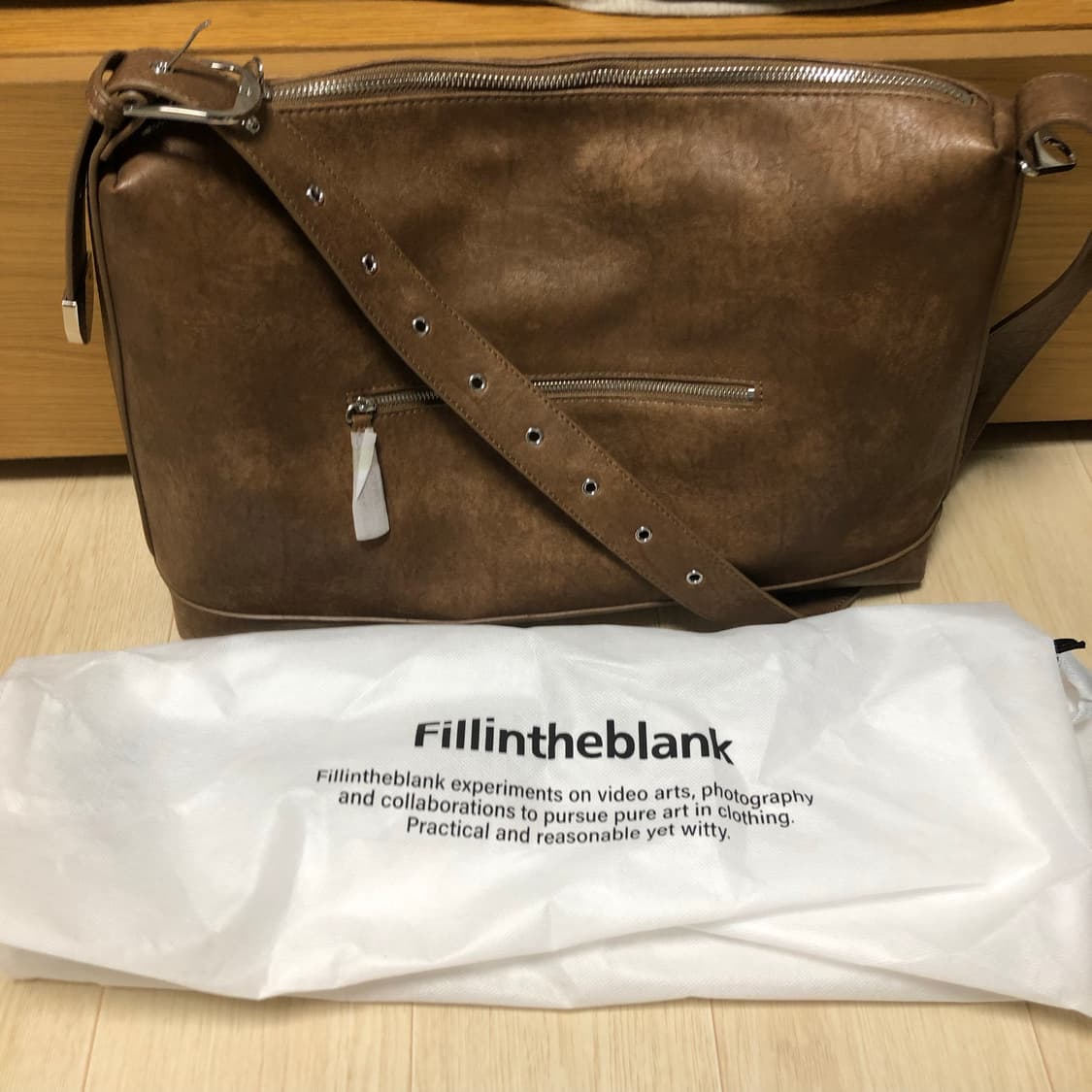 필인더블랭크 cabinet bag 상품이미지3
