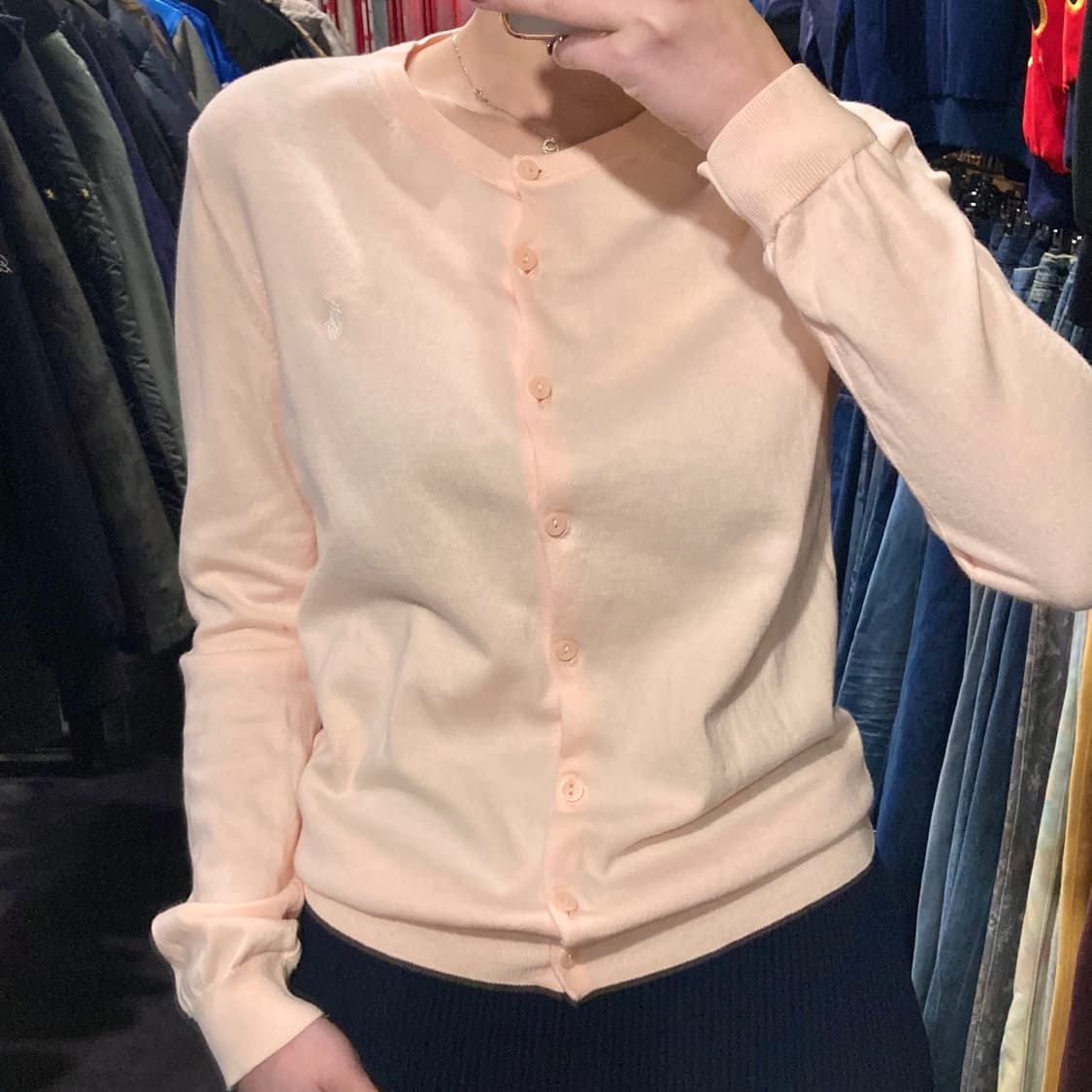 [IM] 폴로 랄프로렌 가디건 블러쉬핑크 상품이미지4