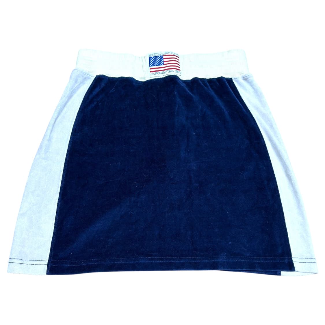 (바배) 스컬프터 벨루어 트랙 스커트 상품이미지2