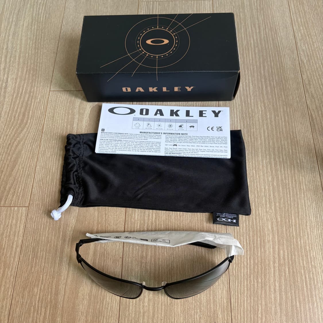 오클리 oakley 스퀘어 와이어 square wire 블랙 선글라스 상품이미지6