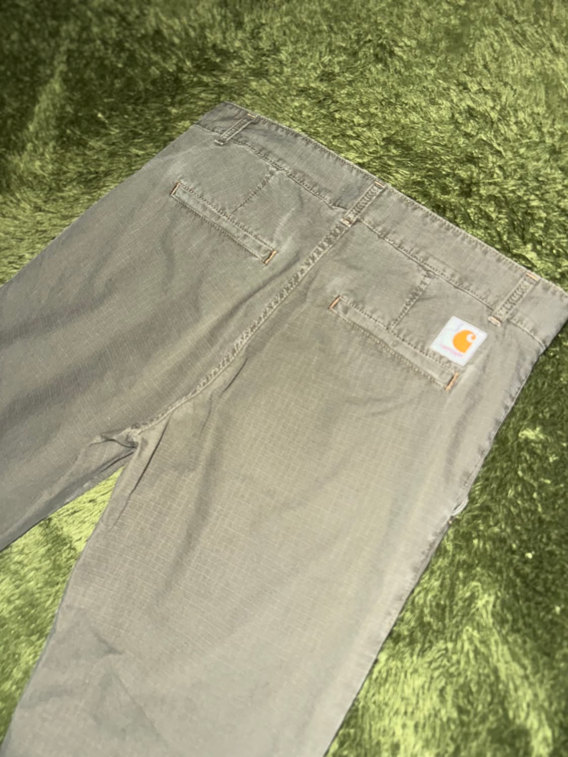 [32X32] 칼하트 WIP 립스탑 카고 CANE 팬츠 올리브 상품이미지8