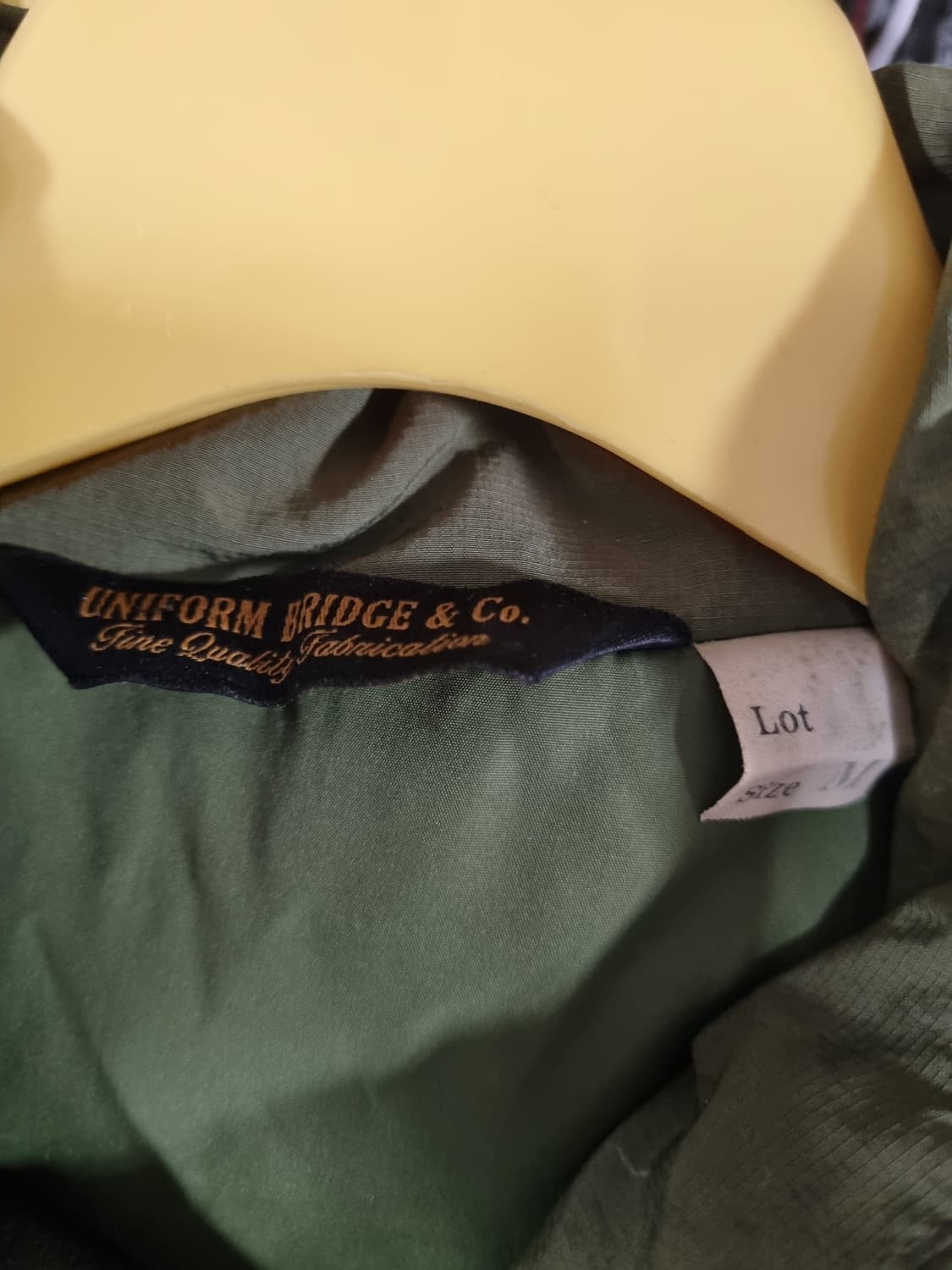 유니폼 브릿지 남성 야상 롱패딩  상품이미지3