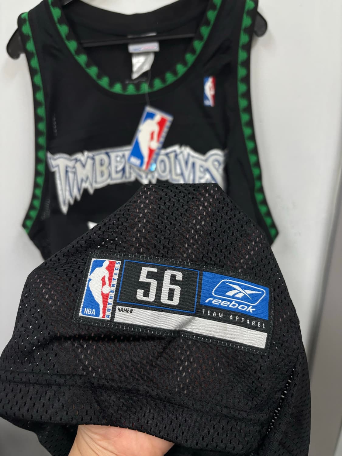 리복NBA 미네소타 팀버울브스 케빈 가넷 스윙맨져지  상품이미지6