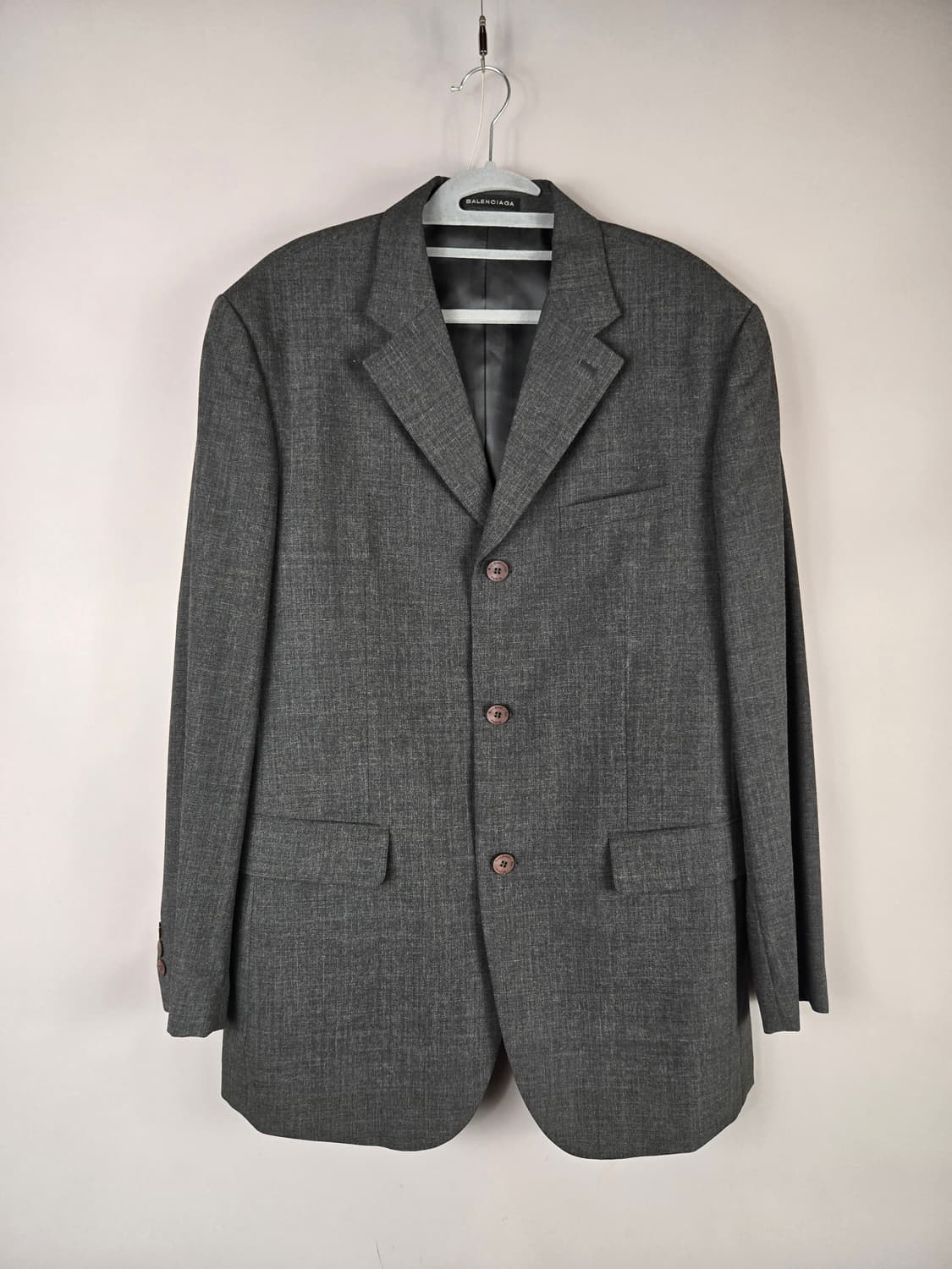 [무료배송]발렌시아가 105 남성 여름 울 정장 셋업 세트 정품 국내정발 상품이미지3