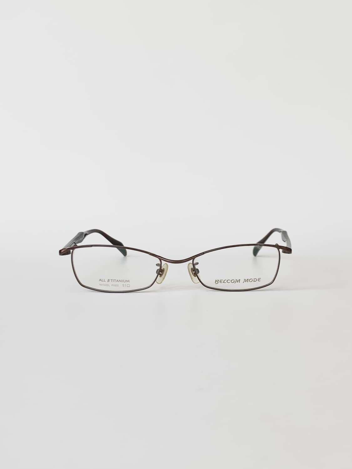 [픽키-577] 스퀘어 사각 온테 티타늄 안경테 상품이미지1