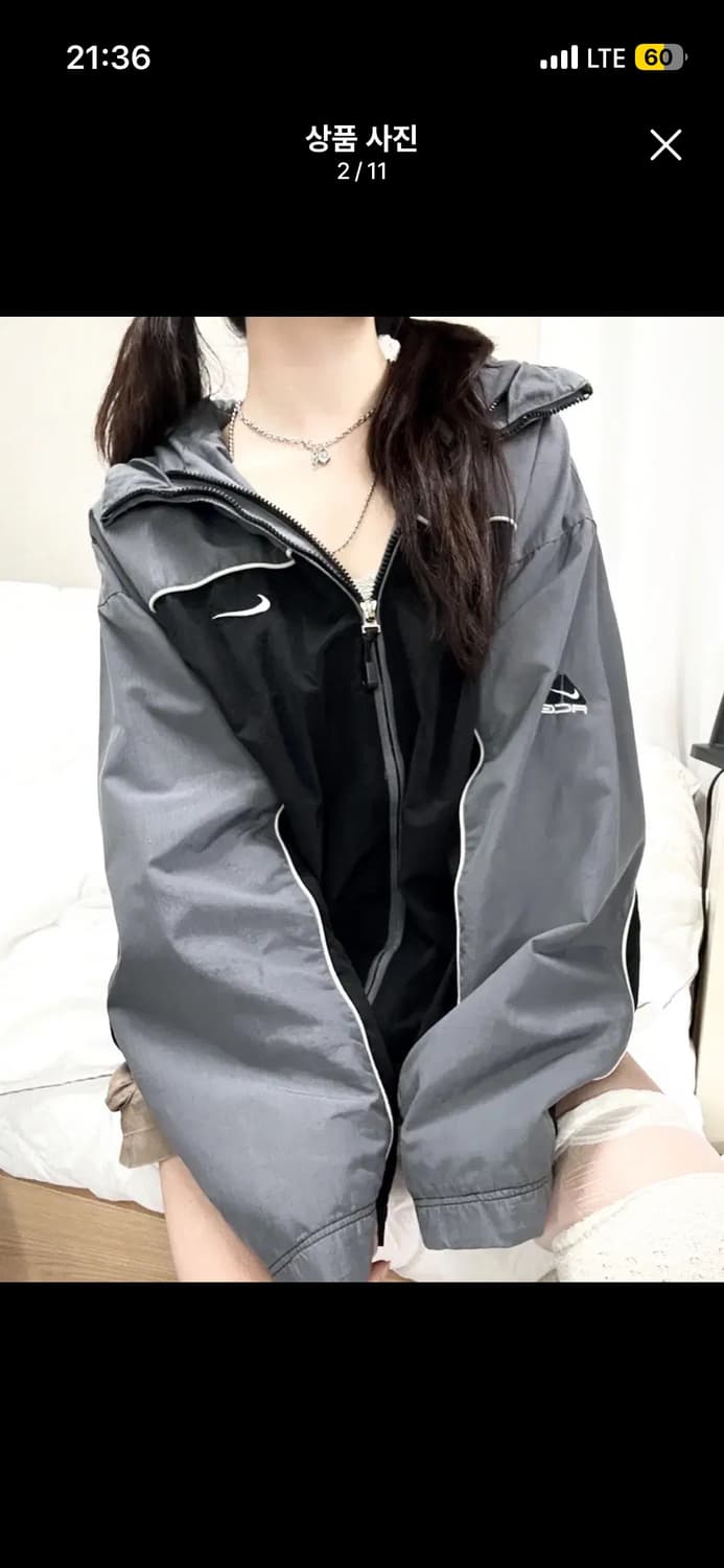 나이키 acg 올드스쿨 배색 바람막이 상품이미지2