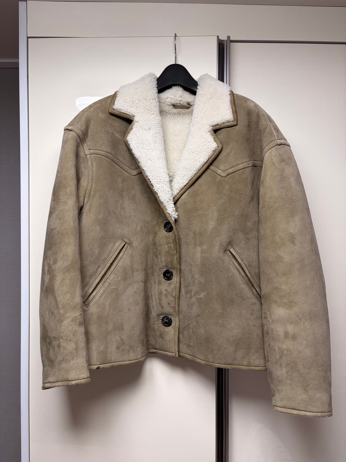 이자벨 마랑 에뚜왈 Fabio 시어링 자켓 상품이미지1