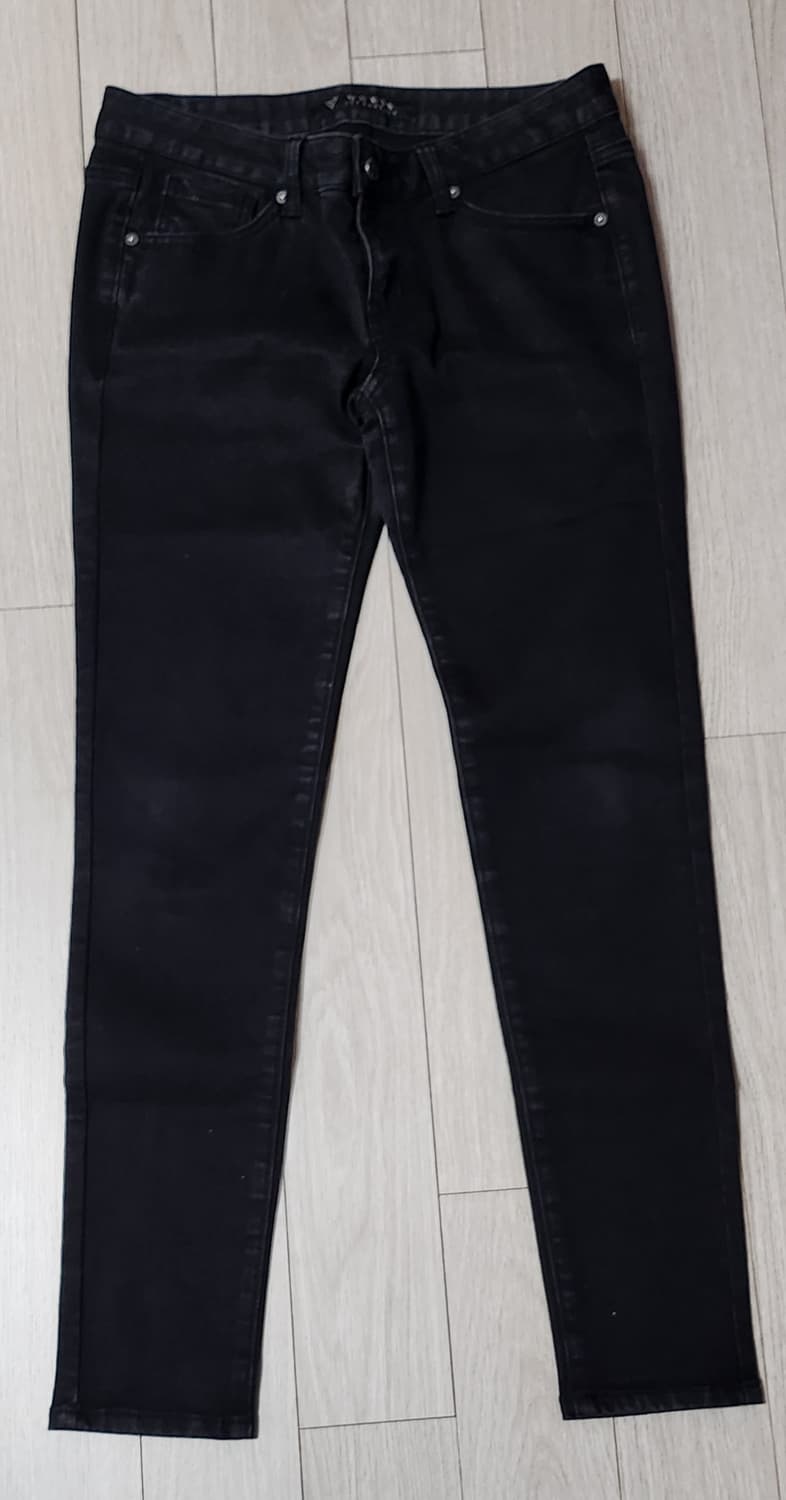 게스 블랙 스키니진 ●표기사이즈70(28) =>권유 사이즈26~27인치 상품이미지2