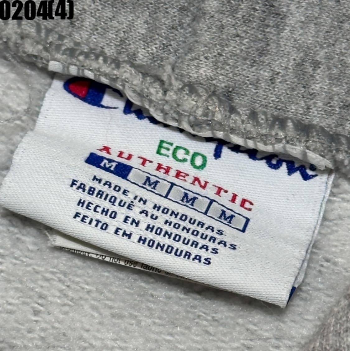 [M] 챔피온 에코 AUTHENTIC 풀오버 기모 후드티 0204(4) 상품이미지3