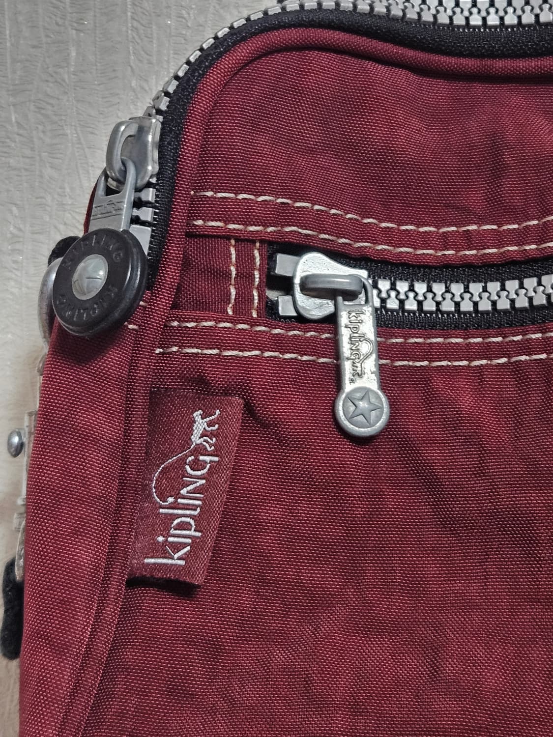 키플링 가방 크로스백/버건디 와인컬러 상품이미지7