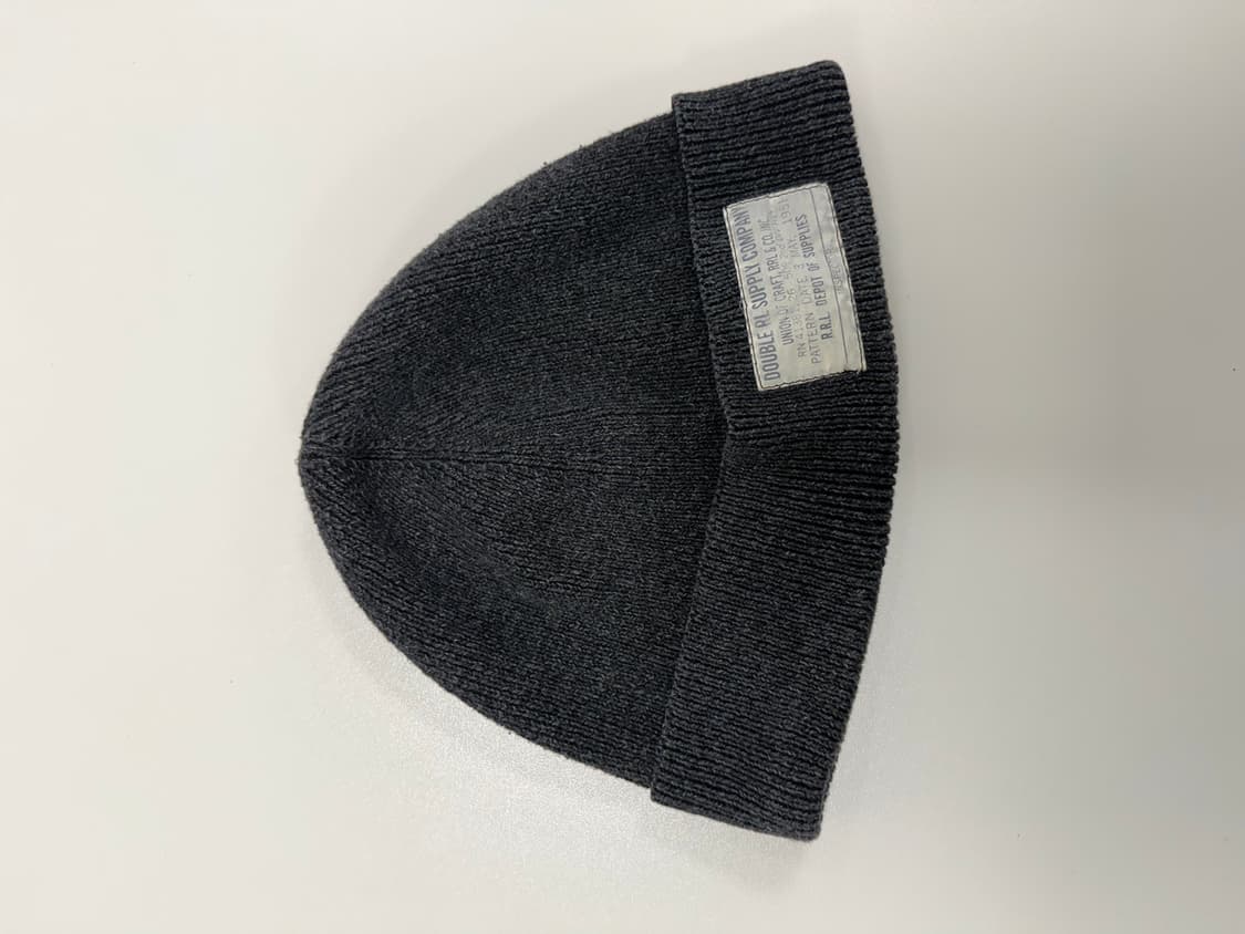 더블알엘 차콜 와치캡 팝니다. 상품이미지1