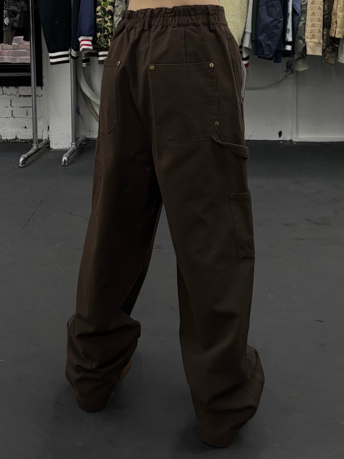 VTG 하프밴딩 더블니 팬츠 상품이미지6