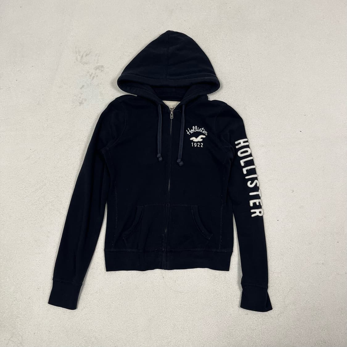 Hollister Navy Hoodie Zip-up 상품이미지4